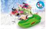 JAMARA Snow Play Bob Comfort - Sonstige Spielzeuge zum Daraufsetzen - Junge/Mädchen - 3 Jahr(e) - Kunststoff - Grün