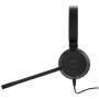 Jabra Evolve 20SE MS Stereo - Wired - Office/Call center - 150 - 7000 Hz - 171 g - Headset - Black