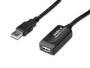 DIGITUS Repeaterkabel USB 2.0 Typ A male > female 25.00m (DA-73103)