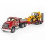 Bruder MACK Granite Low loader and JCB 4CX - Multicolor - ABS synthetics - 3 yr(s) - 1:16 - 185 mm - 935 mm
