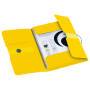 Herlitz 11394343 - Conventional file folder - A4 - Polypropylene (PP) - Yellow - Elastic band - 1 pc(s)