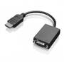 Lenovo HDMI zu VGA Monitor Adapter (20 cm) (0B47069)