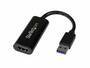 STARTECH.COM Slim USB 3.0 to HDMI External Video Card Multi Monitor Adapter 1920x1200 / 1080p (USB32