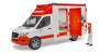 Bruder MB SPRINTER AMBULANZ M. FAHRER 02676