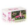 Dolu Traktor rosa Einhorn Kinder Trettraktor pink mit Anhänger