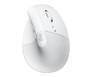 Logitech Lift for Business Maus Vertikal ergonomisch Off-White Mäuse PC -kabellos-