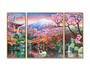 Simba Dickie Malen nach Zahlen - Kirschblüte in Japan Triptychon