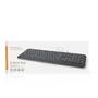 Nedis Kabelgebundenes Keyboard| USB| Stromversorgungüber| Multimedia| QWERTY|