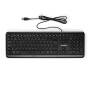 Nedis Kabelgebundenes Keyboard| USB| Stromversorgungüber| Multimedia| AZERTY|
