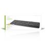 Nedis Kabelgebundenes Keyboard / USB-A / Multimedia / QWERTY / ND-Layout / Numerische Tastatur