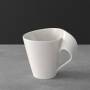Villeroy & Boch NewWave Kaffeeobertasse Premium Porcelain weiß 1025251300
