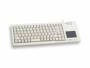 Cherry XS Touchpad - Full-size (100%) - Wired - USB - QWERTZ - Grey