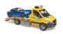 Bruder MB Sprinter Autotransporter|+Light+ Sound Modul und Roadster