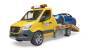 Bruder MB Sprinter Autotransporter|+Light+ Sound Modul und Roadster