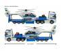 Simba Dickie FH-16 Police Truck + Helicopter