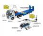 Simba Dickie FH-16 Police Truck + Helicopter