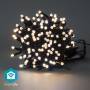 Nedis SmartLife Weihnachtsbeleuchtung / Schnur / Wi-Fi / Warmweiss / 100 LED's / 10.0 m / Android™ / IOS