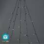 Nedis SmartLife Weihnachtsbeleuchtung / Baum / Wi-Fi / Warmweiss / 200 LED's / 20.0 m / 5 x 4 m / Android™ / IOS