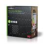 Nedis Dekorative Netzlichter| Warmweiss| 160 LED's| 2 x 1 m| Lichteffekte 7| Innen