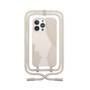 Woodcessories Change Case Batik für iPhone 13 Pro Max creme weiß