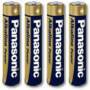 1x4 Panasonic Alkaline Power Micro AAA LR03 Batterien
