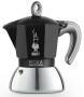 Bialetti Moka Induction - Moka pot - 0.9 L - Black - Aluminum - 4 cups - Polypropylene (PP)