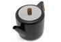 Bredemeijer Group Teekanne Boston 1.1l schwarz matt Holzoptik 111004