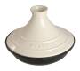 Staub Tajine 28cm rund cream, Gusseisen Auflaufformen + Bräter