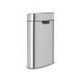 Brabantia Mülleimer Touch Bin New,recycle, 23+10 L Stahl matt Trennmülleimer