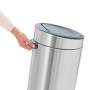 Brabantia Mülleimer Touch Bin New, Stahl matt, 30 L Restmülleimer