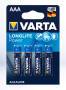 VARTA Longlife Power Batterie 4903 AAA BL4 Alkaline 1,5 V