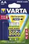 Varta 05716 - Rechargeable battery - AA - Nickel-Metal Hydride (NiMH) - 1.2 V - 2 pc(s) - 2600 mAh