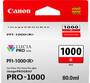 Canon PFI-1000 R red Druckerpatronen