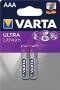 Varta 06103 - Single-use battery - AAA - Lithium - 1.5 V - 2 pc(s) - 1100 mAh