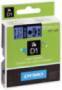 Dymo D1 Schriftband 12 mm x 7 m schwarz auf blau 45016 - Labels