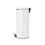 Brabantia Treteimer Newicon 30,0 L weiss Restmülleimer