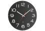TFA-DOSTMANN Funk-Wanduhr Batteriebetrieb 31cm schwarz