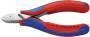 KNIPEX 77 02 115 - Diagonal-cutting pliers - Steel - Plastic - Blue/Red - 11.5 cm - 80 g