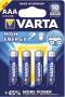 Varta High Energy AAA - Single-use battery - AAA - Alkaline - 1.5 V - 4 pc(s) - 44.5 mm