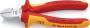 KNIPEX 70 06 160 - Diagonal-cutting pliers - Chromium-vanadium steel - Plastic - Red/Orange - 16 cm - 216 g