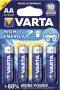 Varta MIGNONZELLE LONGLIFE POWER AA (4906121414/4STK. BLI)