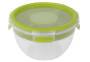 EMSA 518097 - Lunch container - Adult - Green,Transparent - Polypropylene (PP),Thermoplastic elastomer (TPE) - Monotone - Round