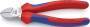 KNIPEX 70 05 140 - Diagonal-cutting pliers - 1 mm - Chromium-vanadium steel - Plastic - Blue/Red - 14 cm
