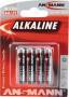 Ansmann 5015553 - Single-use battery - Alkaline - 1.5 V - 4 pc(s) - Multicolor - 10.5 mm
