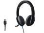 Logitech H540 - Wired - Office/Call center - 20 - 20000 Hz - 120 g - Headset - Black