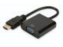 DIGITUS HDMI A auf VGA Konverter Kabel und Adapter -TV/Video-