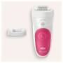 Braun Silk-épil 5 5/500 SensoSmart - Pink,White - 28 tweezers - 1 h - 30 min