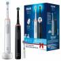 ORAL-B by Braun Zahnbürste Pro 3 3900 Black/White mit 2. Handstück JAS22