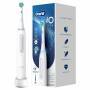 Oral-B iO 4 iO4 Elektrische Zahnbürste/Electric Toothbrush, Magnet-Technologie, 4 Putzmodi für Zahnpflege, Designed by Braun, quite white