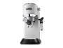 De Longhi Dedica Style EC 685.W - Espresso machine - 1.1 L - Coffee pod - Ground coffee - 1300 W - Black - Silver - White